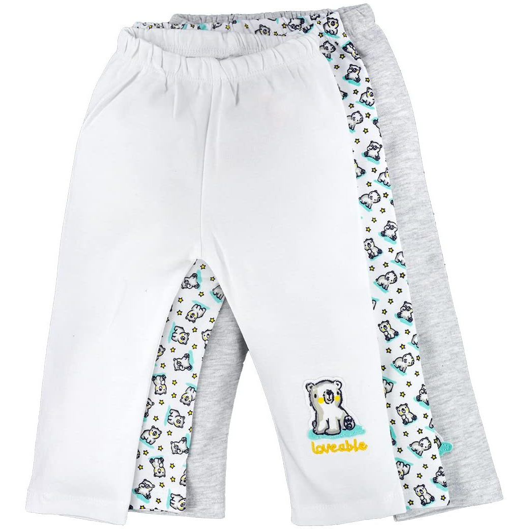 Baby Go 0-3M,3-6M,6-9M,9-12M 100% Pure Cotton Printed Pack Of 3 Pyjamas For Baby Girls