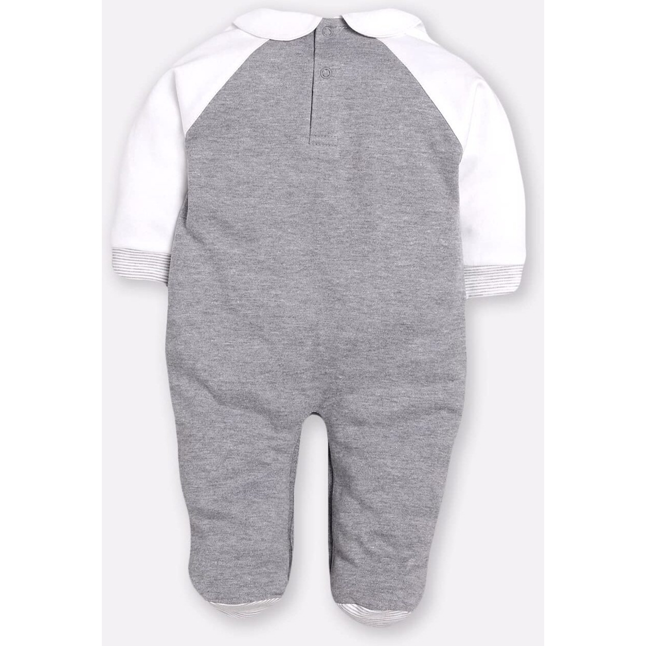 Baby Go 0-3M/3-6M Full Sleeve 100% Soft Cotton Romper/Jumpsuit/Sleepsuit/Nightsuit/Infant Wear/Clothes For New Born Baby Boys