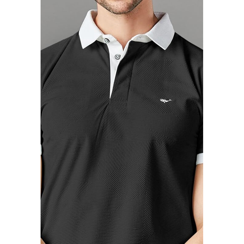 Be Active Men's Casual Polo Tshirt With Contrast Collar|| Tshirt For Men || Tshirt For Men Stylish || Tshirt For Men Polo (Ptp0001 2 Xs)