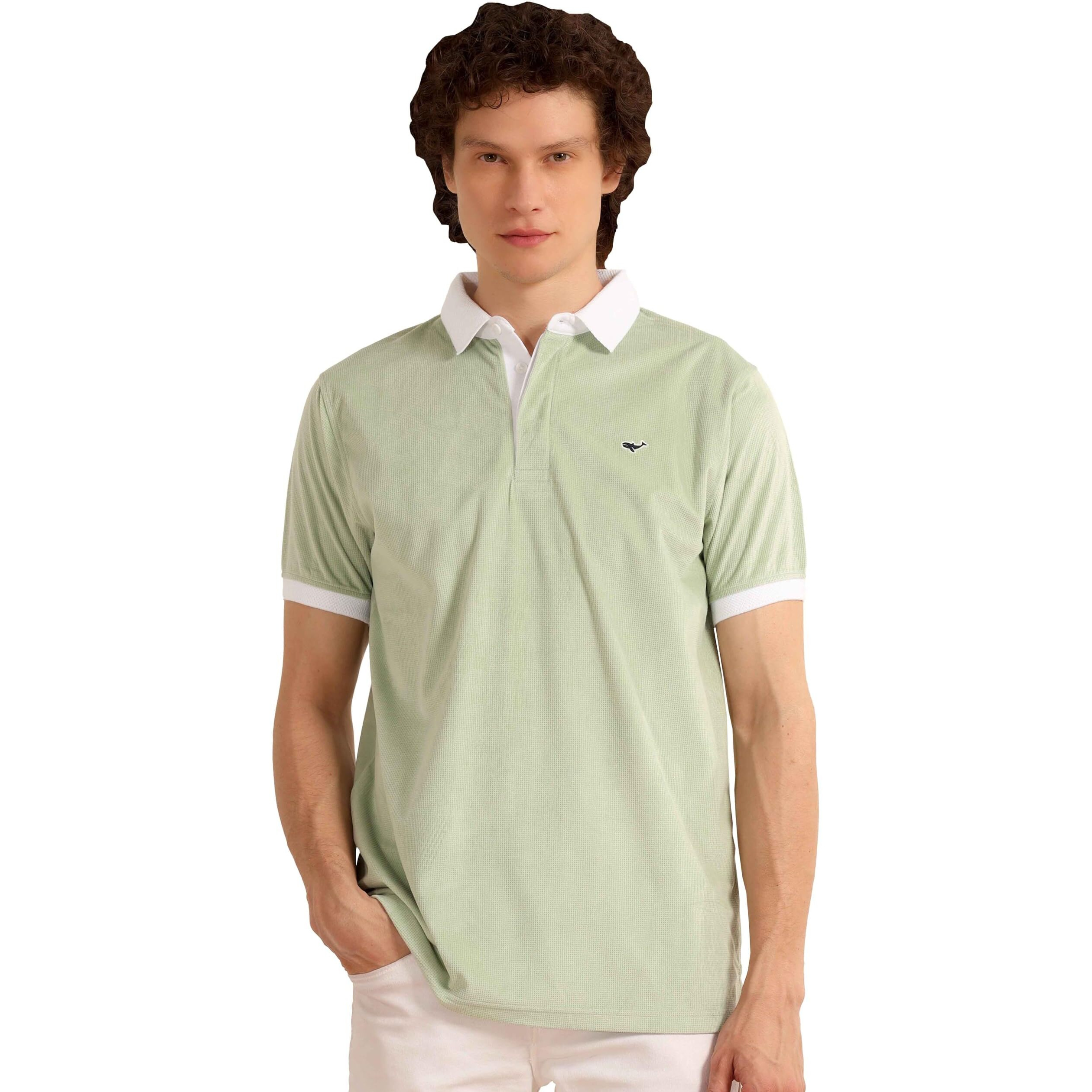 Be Active Men's Casual Polo Tshirt With Contrast Collar|| Tshirt For Men || Tshirt For Men Stylish || Tshirt For Men Polo (Ptp0002 3 S)