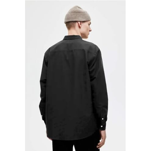 Be Active Men's Casual Pure Cotton Regular Fit Solid Shirt || Casual Shirts For Men || Men's Casual Shirt || Casual Wear Shirts (Rf0020 2 M) Black