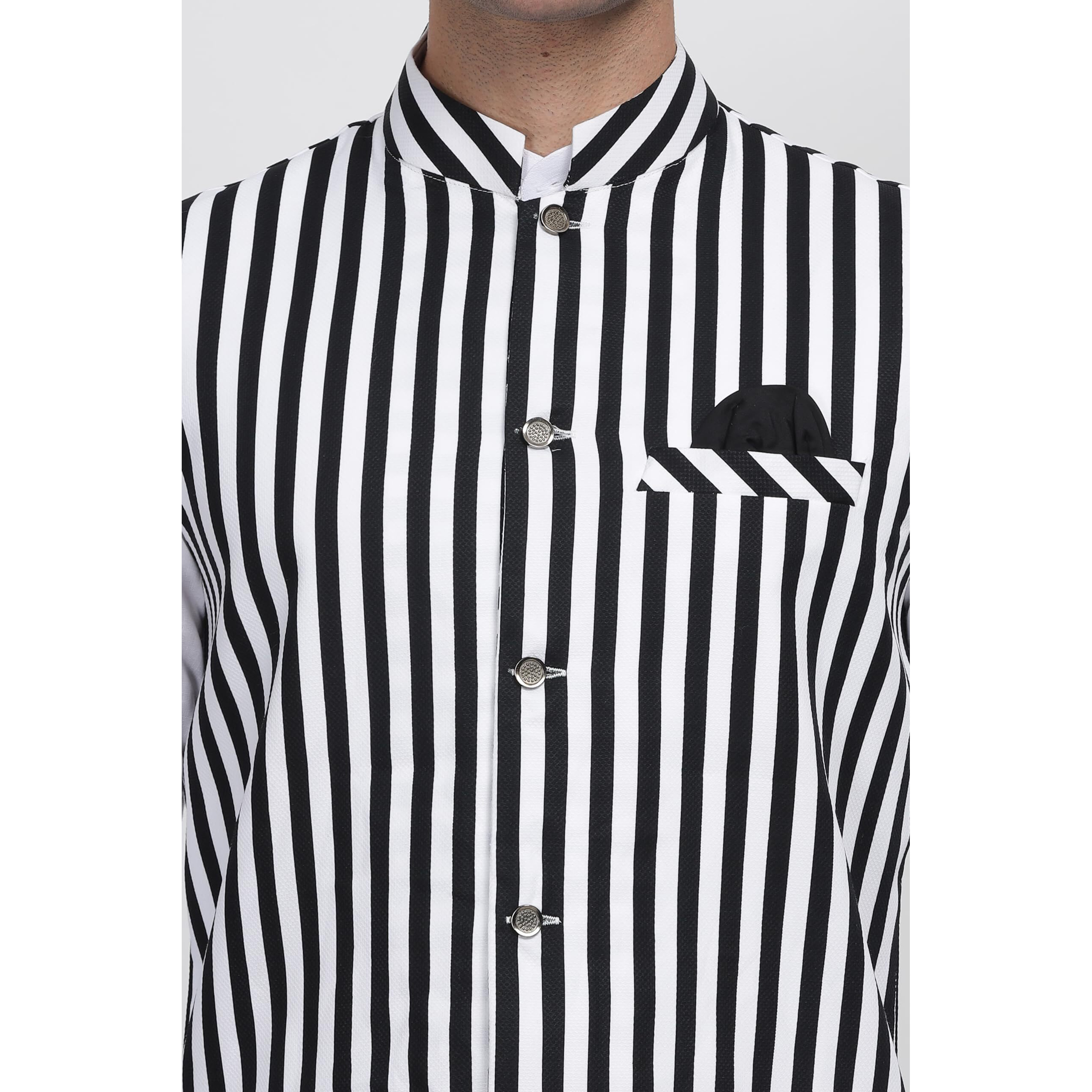 Be Active Cotton Nehru Jacket For Men | Versatile Festive & Casual Ethnic Wear | Ethnic Standard Length Nehru Jacket