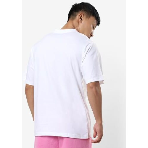 Bewakoof Men's Solid Oversized Fit Half Sleeve Round Neck Cotton T-Shirt (Pack Of 2)_A1-439420-439421_White & Black_2Xl