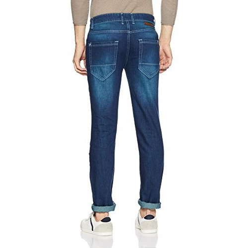 Diverse Men's Relaxed Fit Jeans (Dvd02D1L01-2F_Indigo Blue_30W)