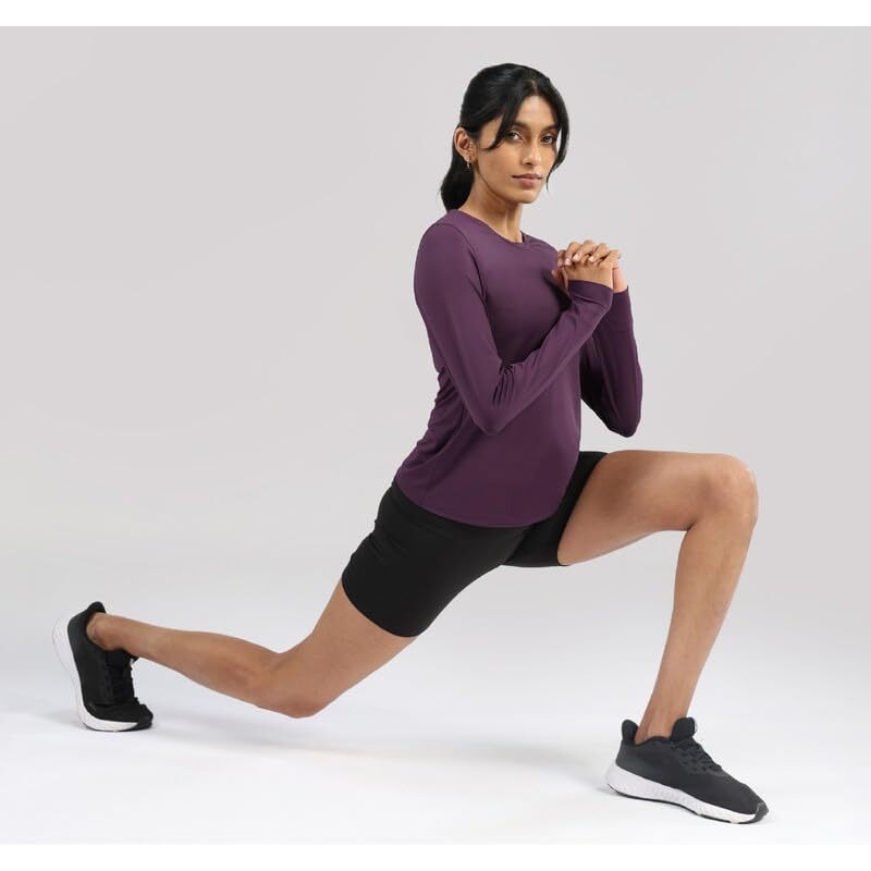 Aerocool Training -Full Sleeves, Stay Cool Even Through Your Toughest Moves, Cooltouch Tech,Sweat-Wicking Fabric,Thumbhole Detailing