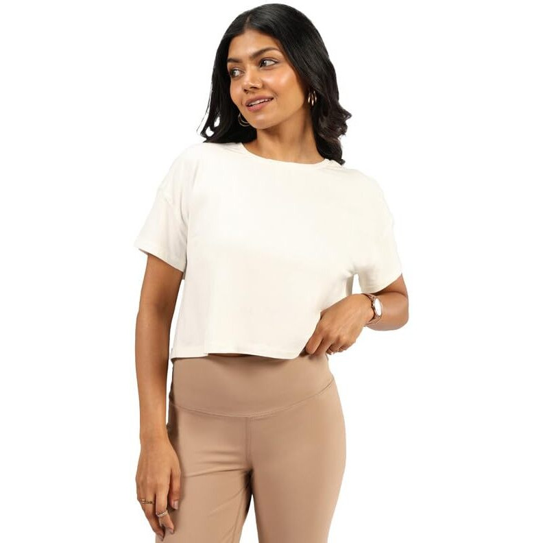 Blissclub Womens Softest Tee Boxy Crop
