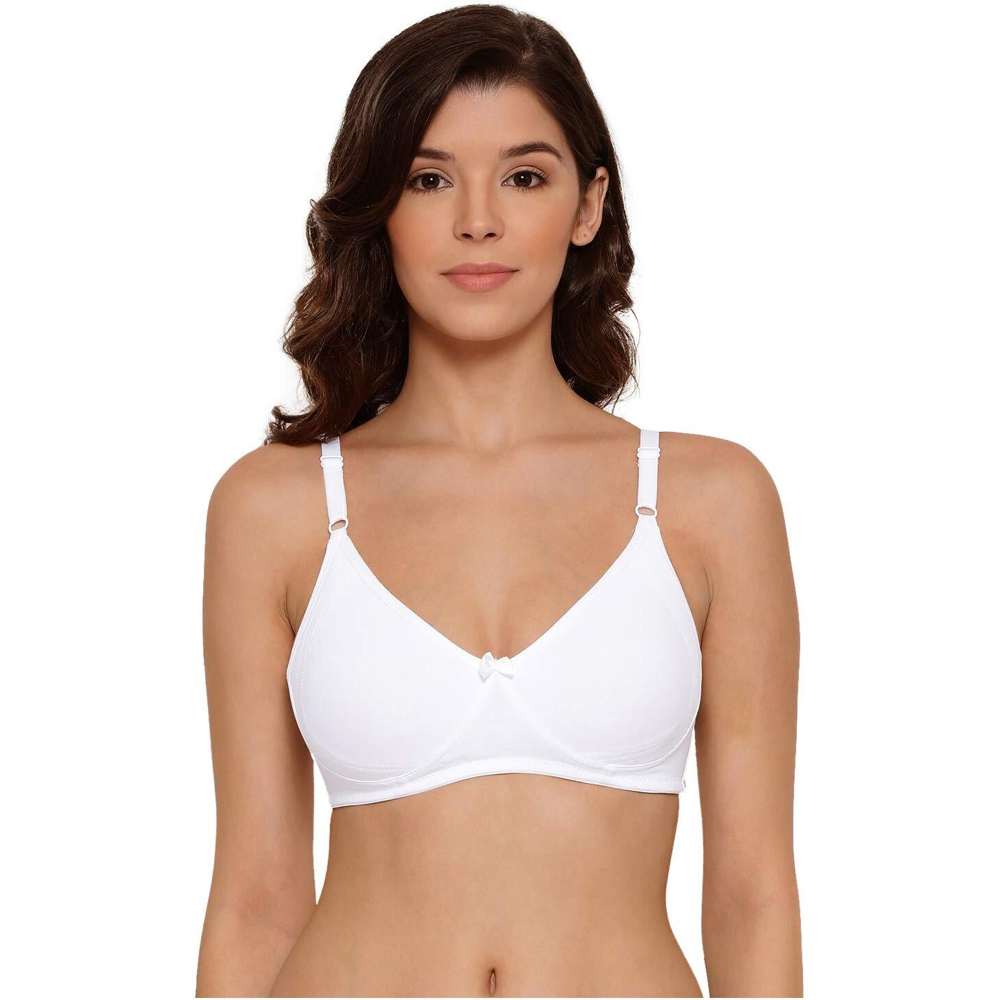 Lux Lyra Minimiser Underwired Bra (Lyra_Bra_513_1Pc_White_36 B)