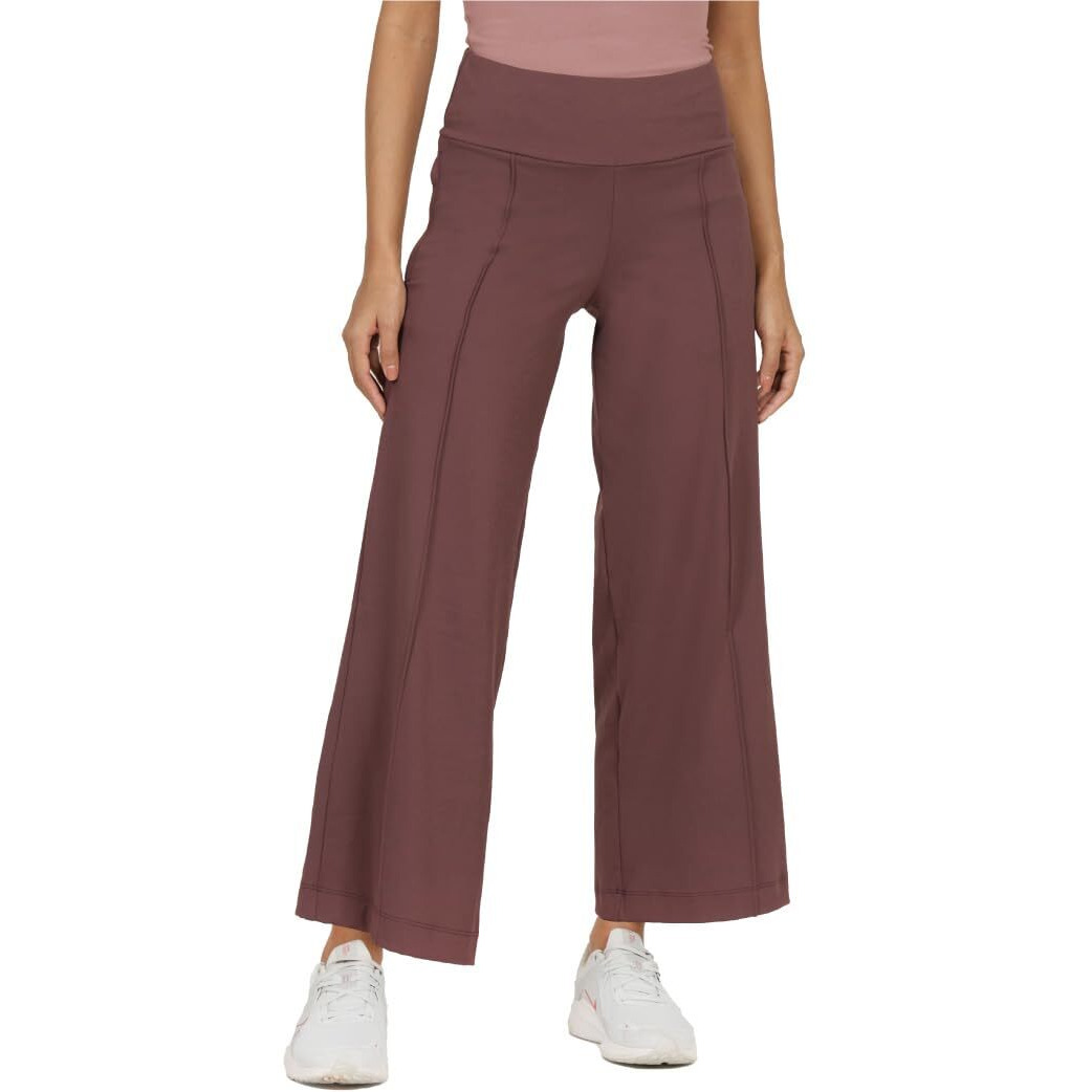Blissclub Ultimate Wide Leg Pants For Women, Stretchable Trousers For Women Formal Wear With High Waist And 2 Pockets