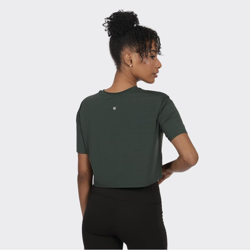 Aerocool Training Mesh Boxy Crop | Breathable Design | Cropped Length | Training Top