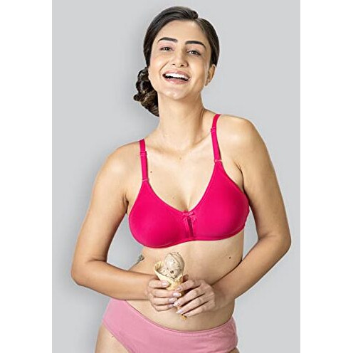 Lyra 516 Flora Mesh Ladder Moulded Premium Cotton Bra