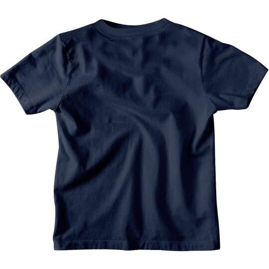 Bon Organik Boy's Regular Fit T-Shirt (Bon11018_Navy 6-7 Y)