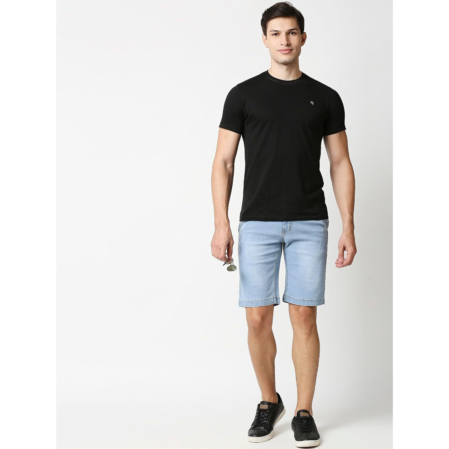 High Star Clothing Men's Regular Shorts (Mbdtf1022_Blue