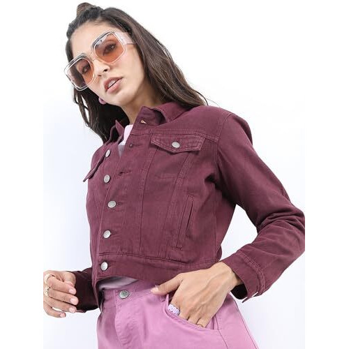 Ketch Women's A-Line Coat (Khjk000096_Maroon