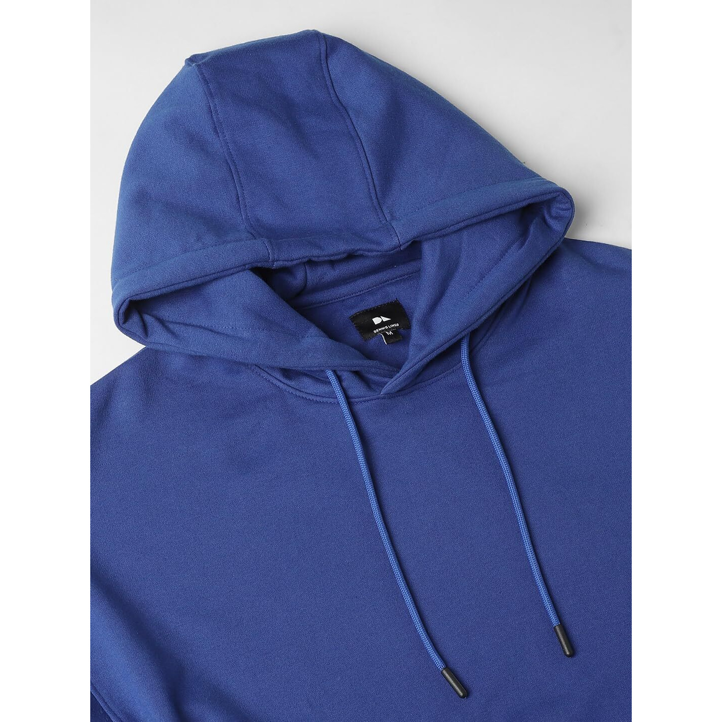 Dennis Lingo Blue Solid Sweatshirt (Dlmssw23048_Bl_M)