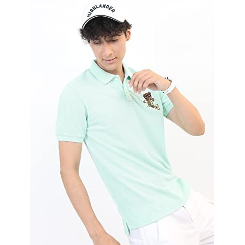Ketch Men's Slim Fit T-Shirt (Khts000379_Sea Green