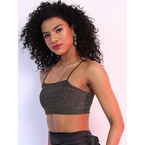 Ketch Women's Regular Fit Shirt (Khtp000166_Black/Gold