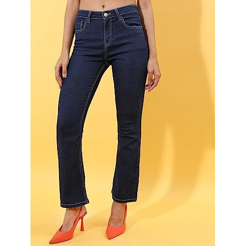 Ketch Women's Regular Fit Jeans (Khjn000880_Indigo_34)