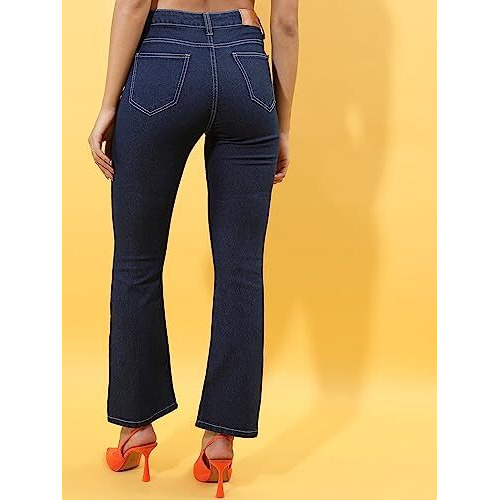 Ketch Women's Regular Fit Jeans (Khjn000880_Indigo_34)