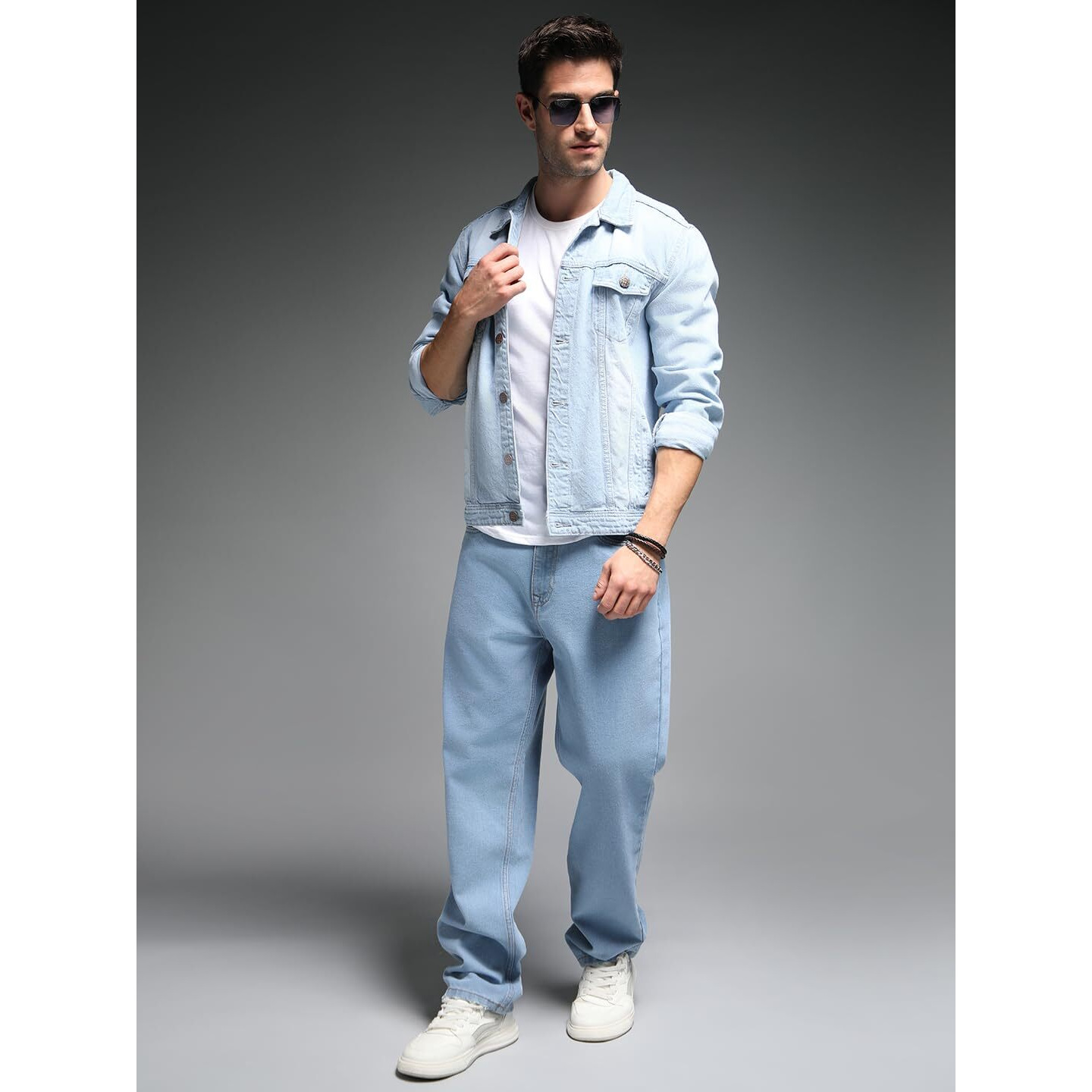 High Star Men's Straight Jeans (Hsmjnw23R6_Ss2_Indigo_32)