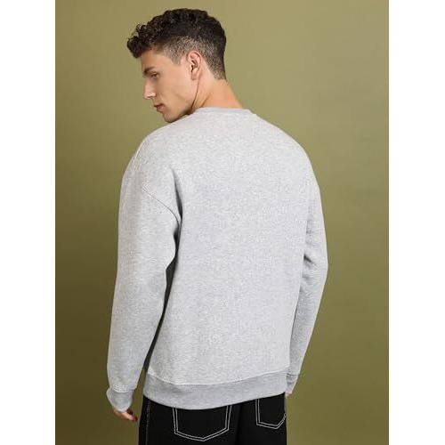 Ketch Men Full Sleeve Slim Fit Sweatshirt Khss000001 Yellow L