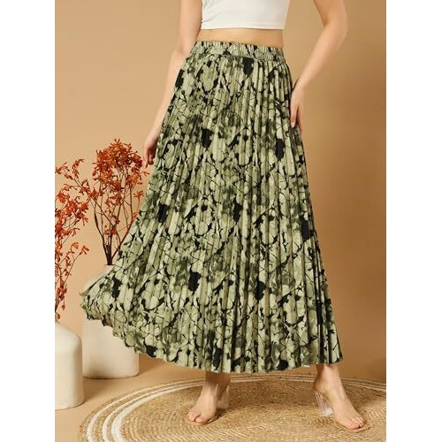 Kzully Crepe Western Women's Skirts