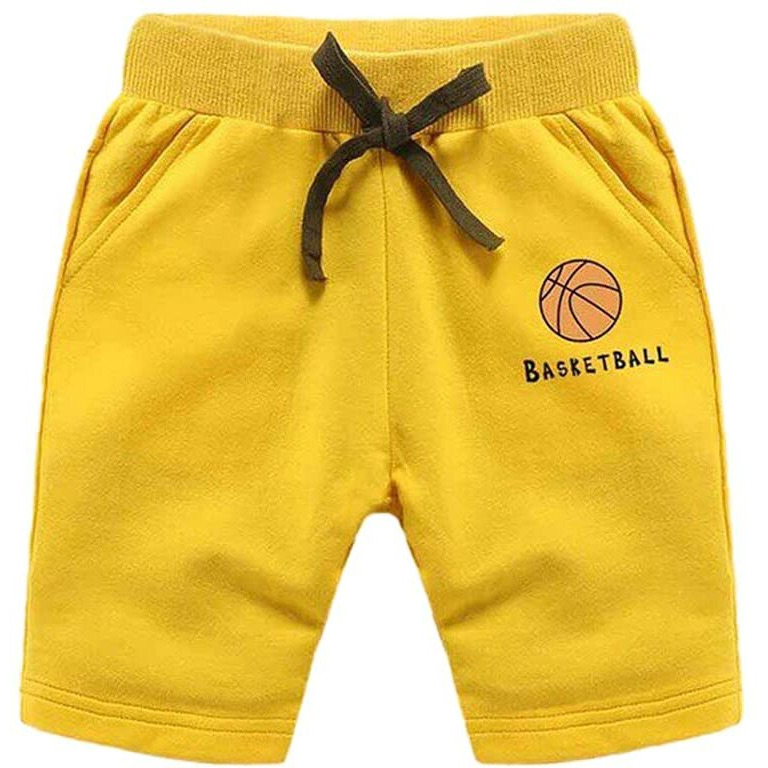 Kyda Kids Unisex Cotton Printed Regular Fit Shorts For Boys & Girls (Pack Of 3)