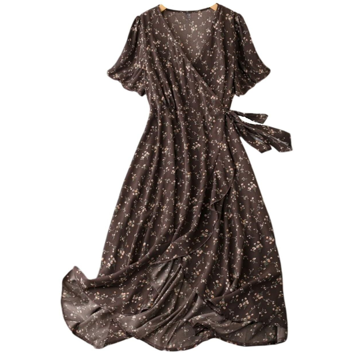 Litzo Dress For Women || Western Dresses For Women || One Piece Maxi Dress (L-78-Xl) Grey