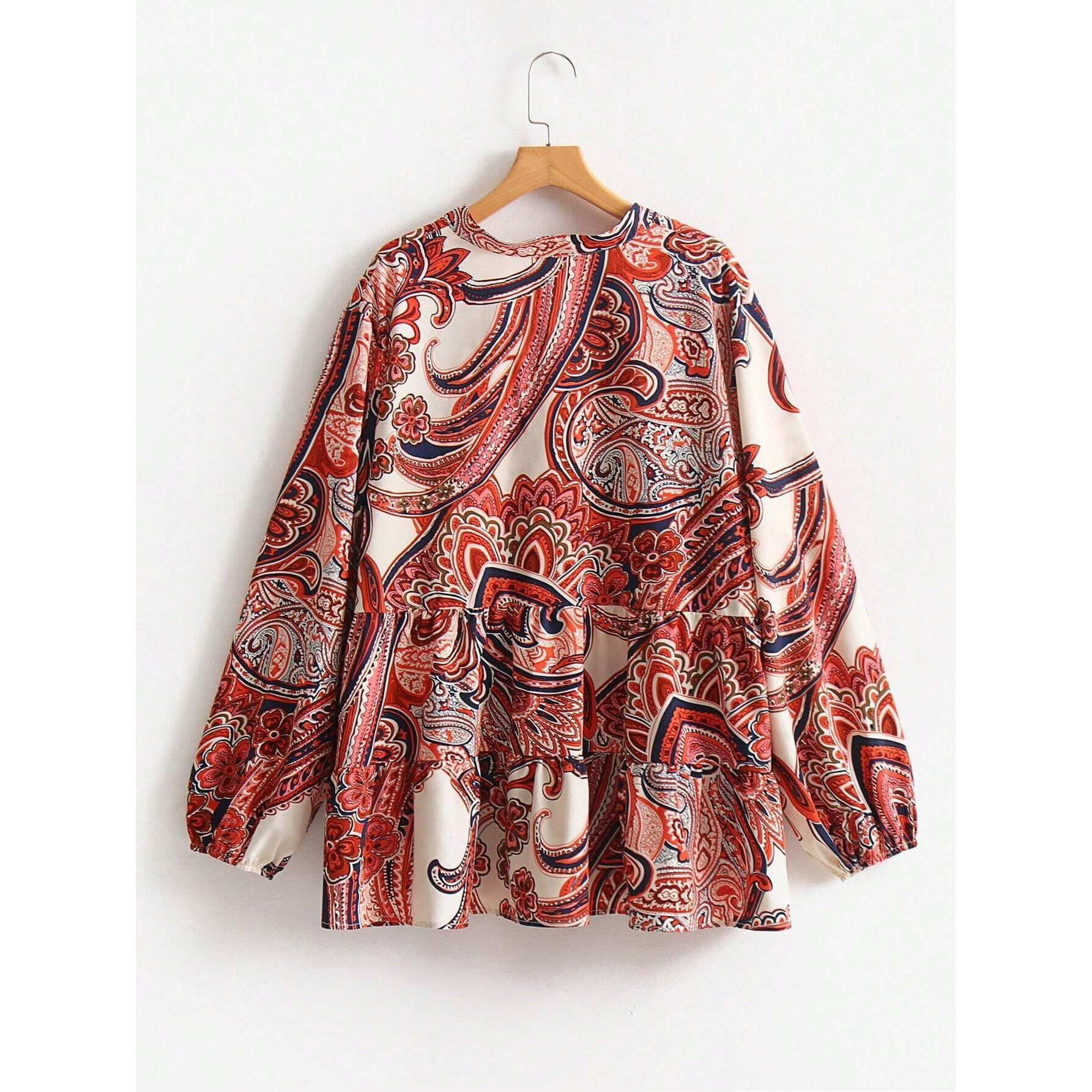 Leriya Fashion Shirts For Women  Korean Style Long Sleeve Oversized Button Down | Plus Size Workwear Top For Office & Casual Wear