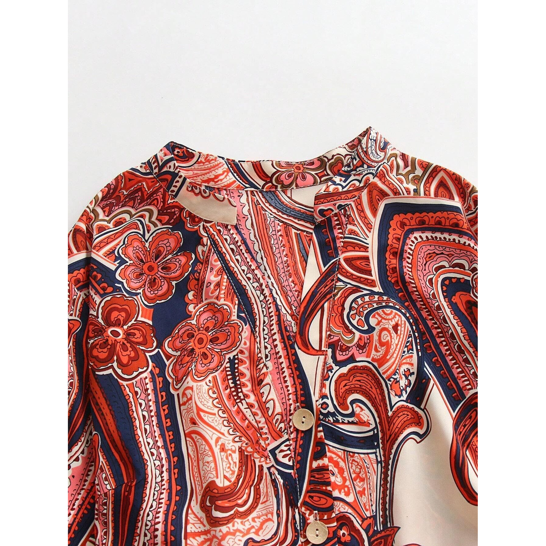 Leriya Fashion Shirts For Women  Korean Style Long Sleeve Oversized Button Down | Plus Size Workwear Top For Office & Casual Wear