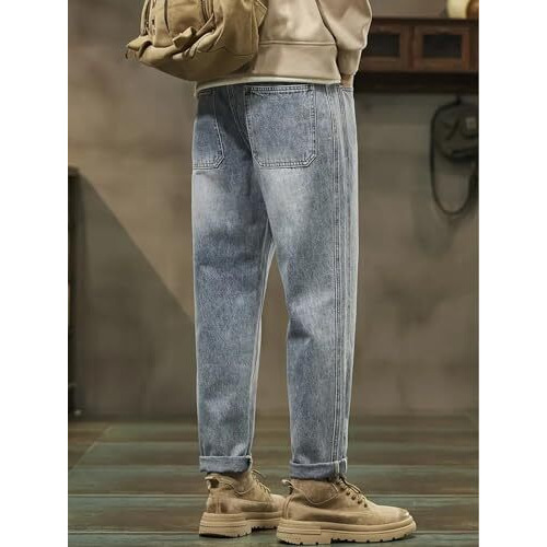 Lymio Jeans For Men || Stylish Regular Fit Jeans (Jeans-16-Lightblue-34)