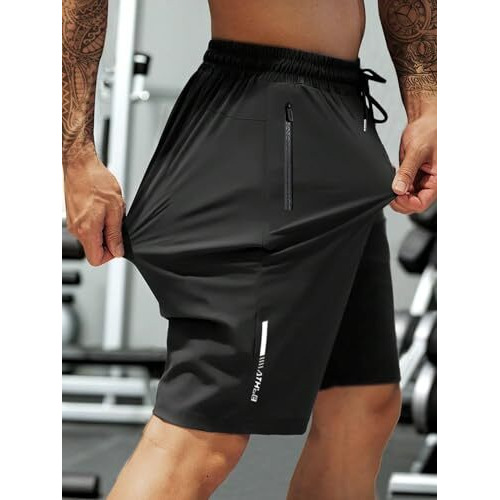 Lymio Men Shorts || Men Shorts Polyester Casual (Shorts 28 Black-M)