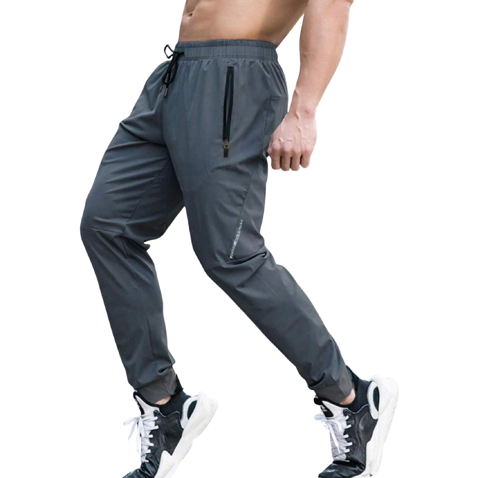 Lymio Track Pant For Men || Regular Fit || Track Pants || Full Elastic Jogger Track Pant (Tp-60-Grey-L)
