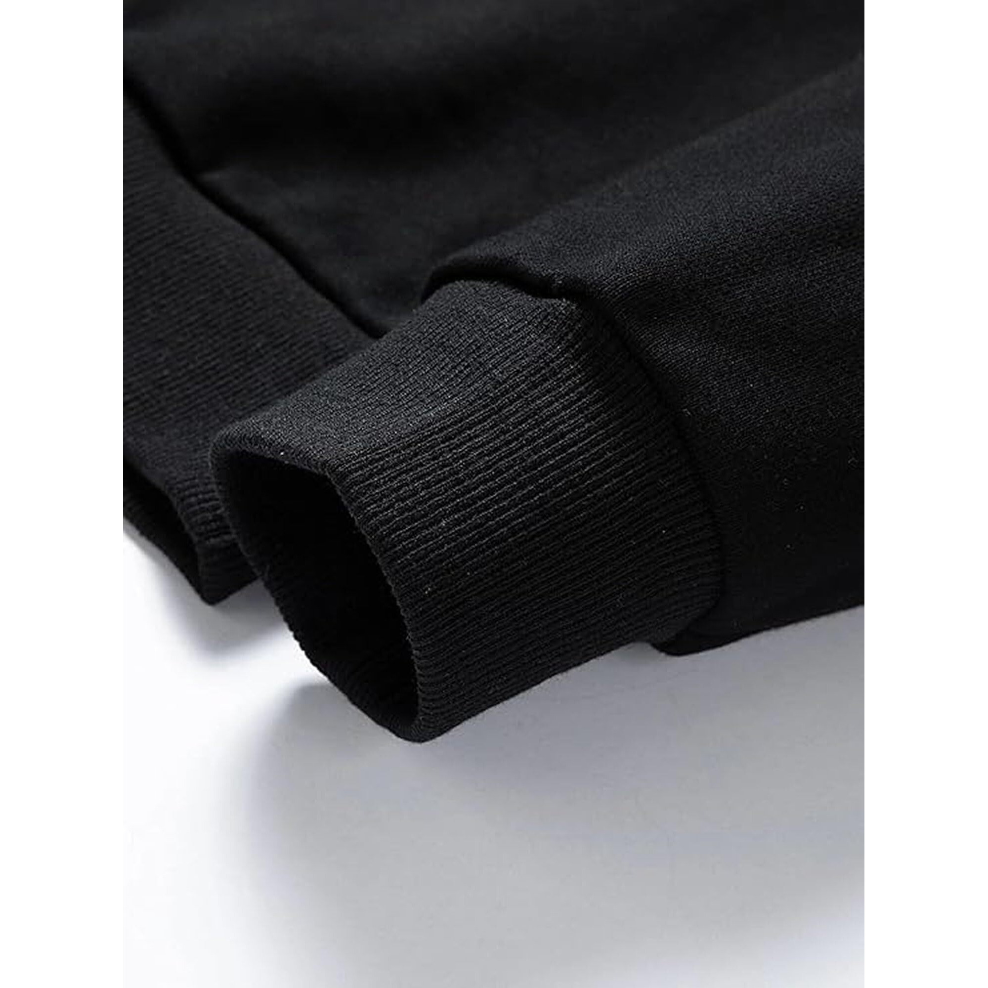 Lymio Hoodie|| Sweatshirt For Unisex || Unisex Hoodie And Sweatshirt (L-H-18-S) Black