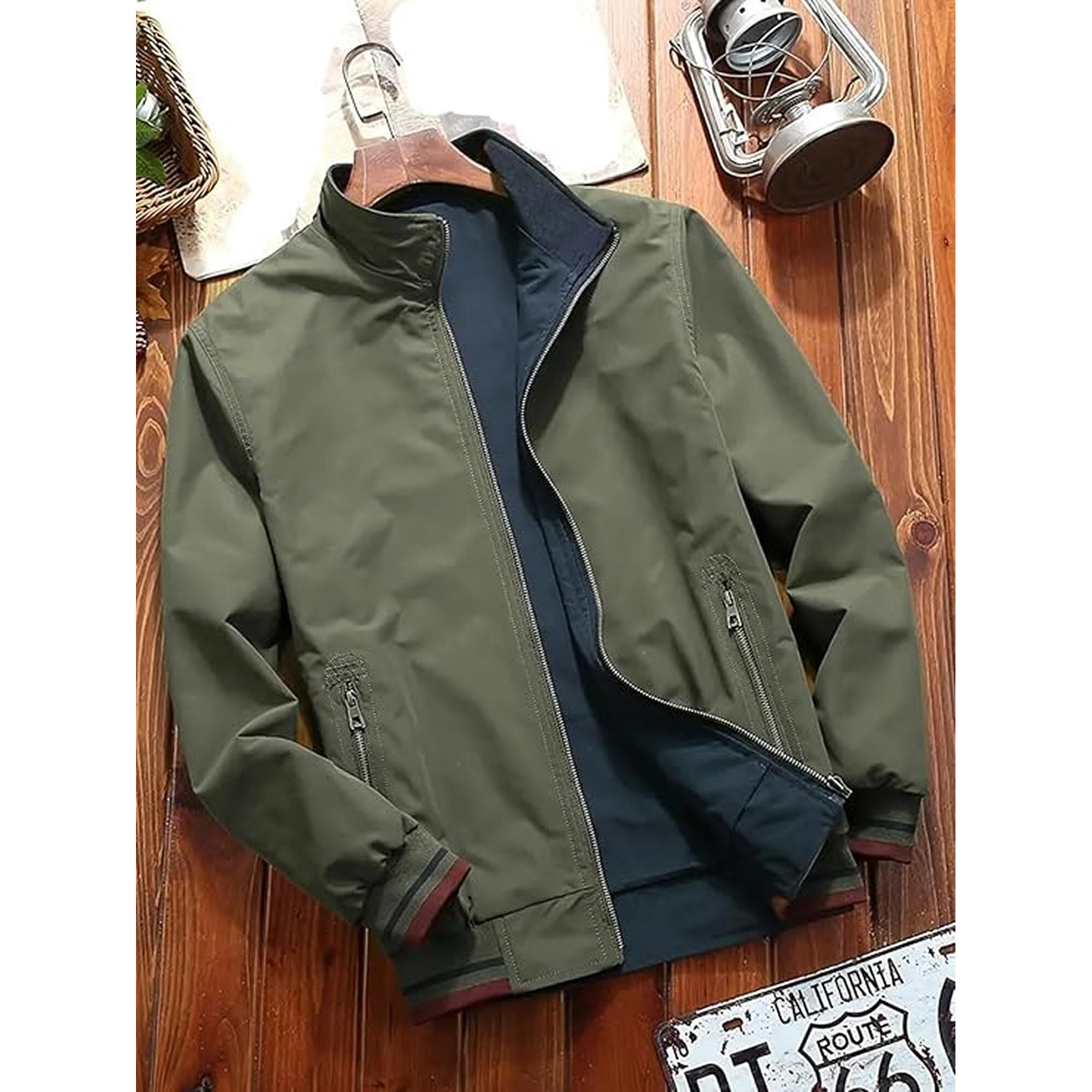 Lymio Jackets || Jacket For Men || Lightweight Outwear Jacket (J-06-Green-2Xl)