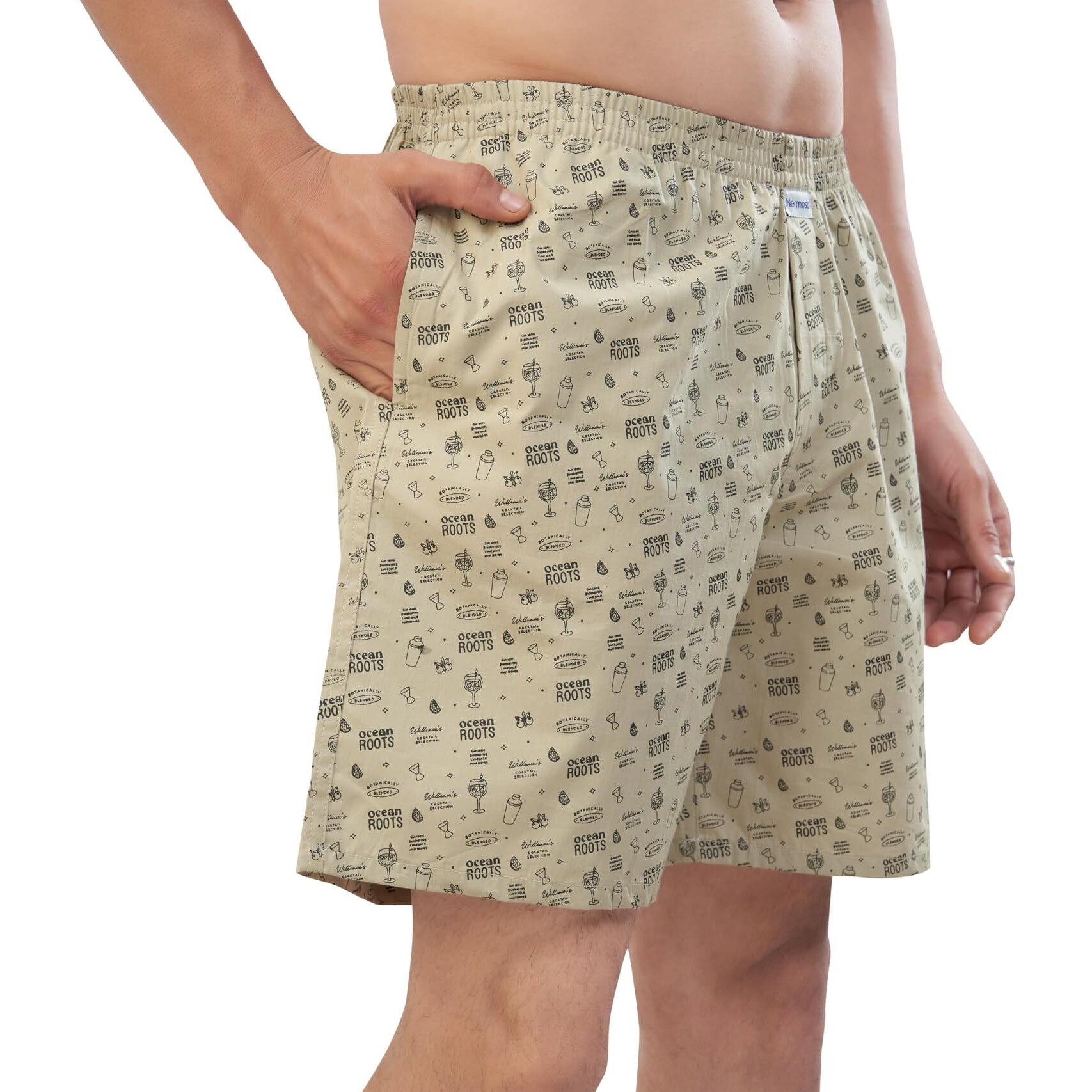 Nermosa Men's Pure Cotton Printed Boxer Shorts  Soft, Breathable, All-Day Comfort (Pack Of 3) (In, Alpha, 2Xl, Plus, Multicolor8)