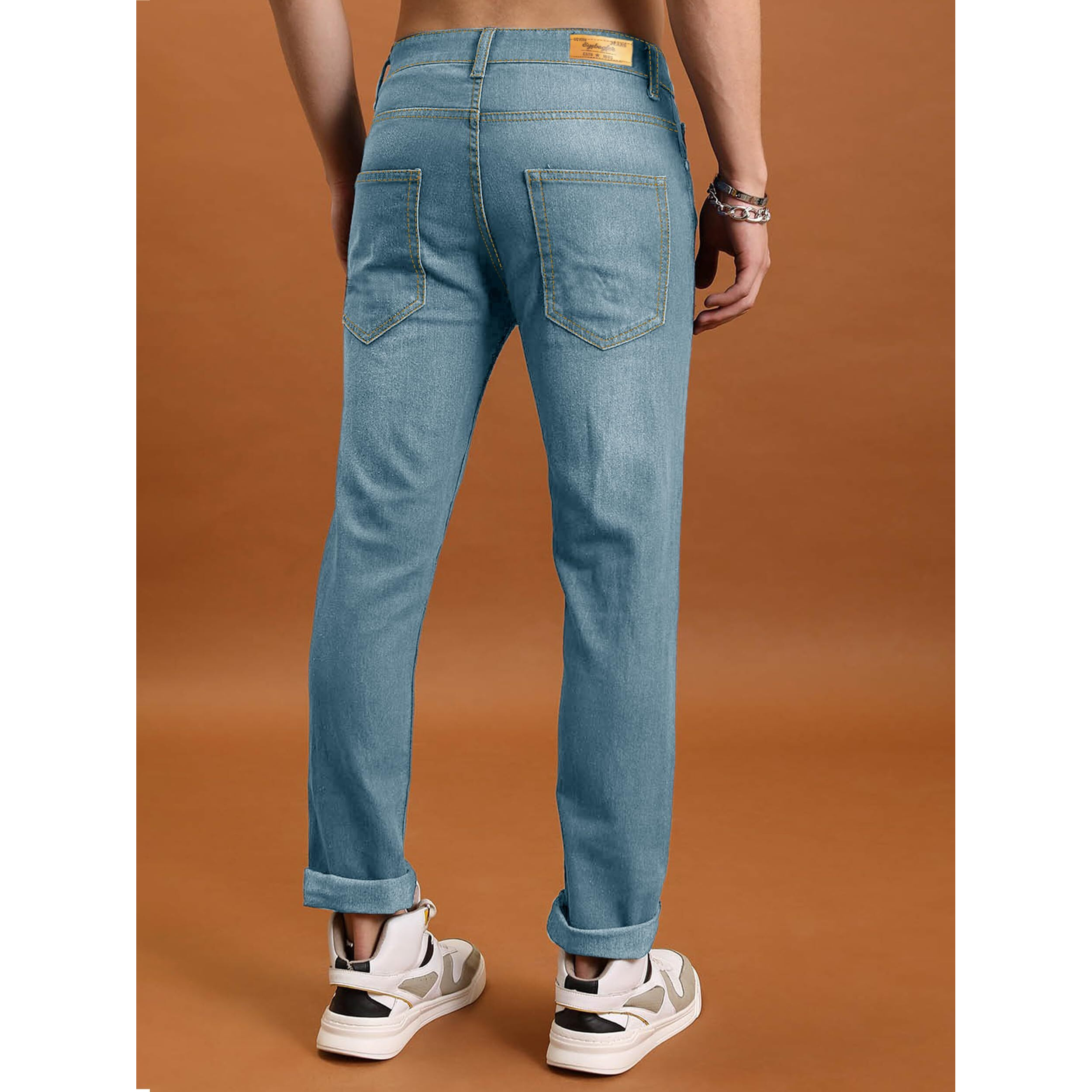 Nobel Monk Men's Regular Fit Denim Jeans |Men Jeans Pants