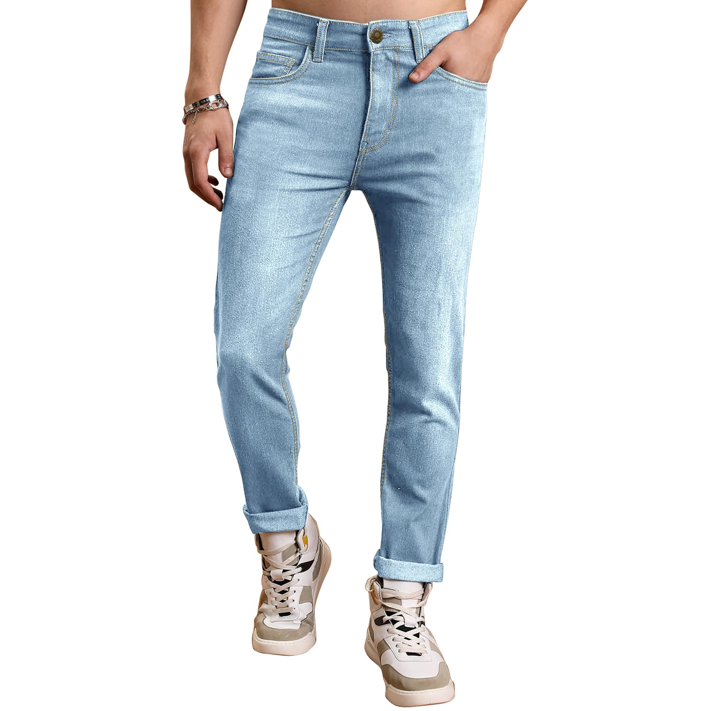 Nobel Monk Men's Regular Fit Denim Jeans |Men Jeans Pants