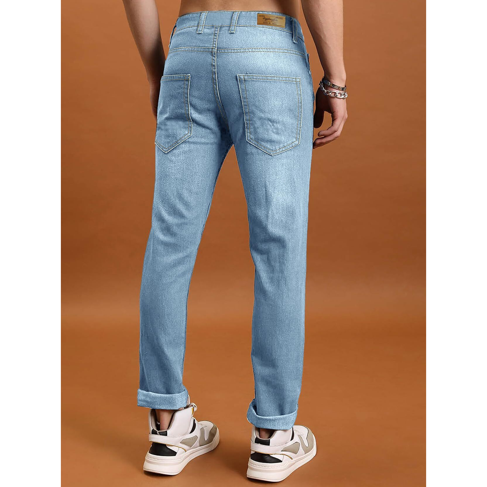 Nobel Monk Men's Regular Fit Denim Jeans |Men Jeans Pants