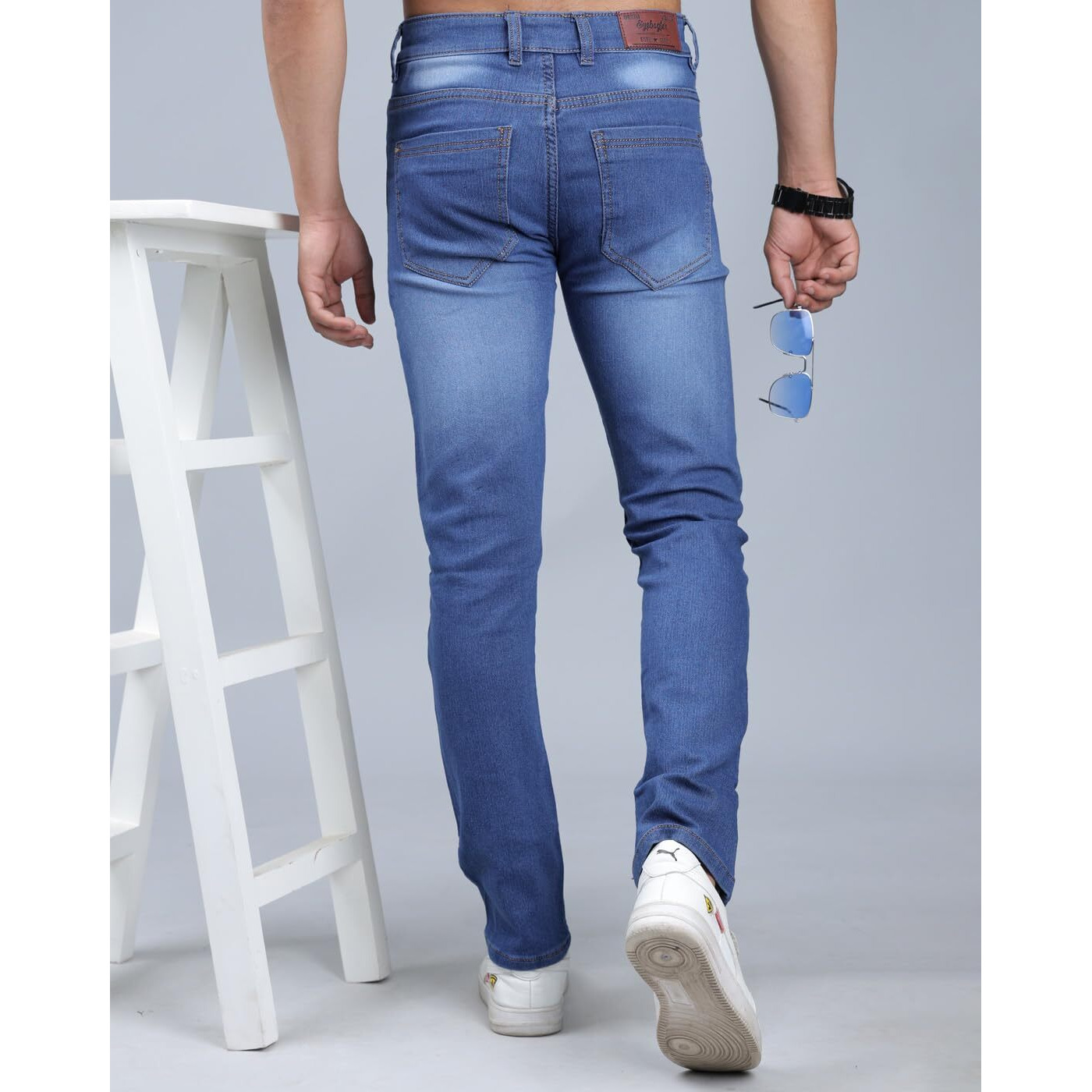 Nobel Monk Men's Regular Fit Denim Jeans |Men Jeans Pants