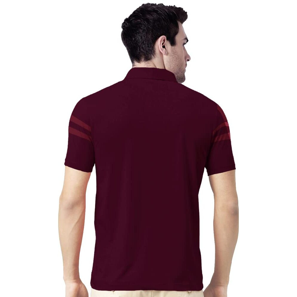 Nobel Monk Men's Regular Fit Polo T Shirt |Half Sleeves |Collar Tshirts |Casual T-Shirt For Men