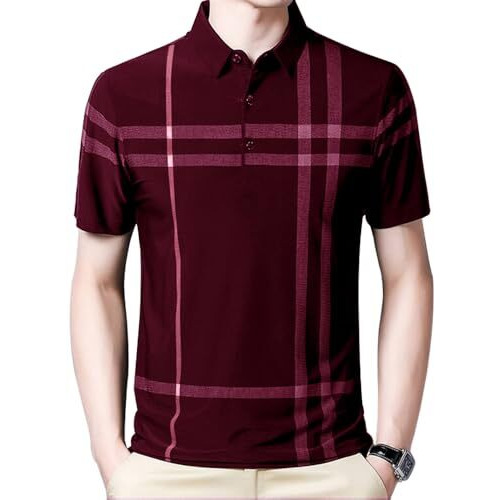 Nobel Monk Men's Regular Fit Polo T Shirt |Half Sleeves |Collar Tshirts |Casual T-Shirt For Men