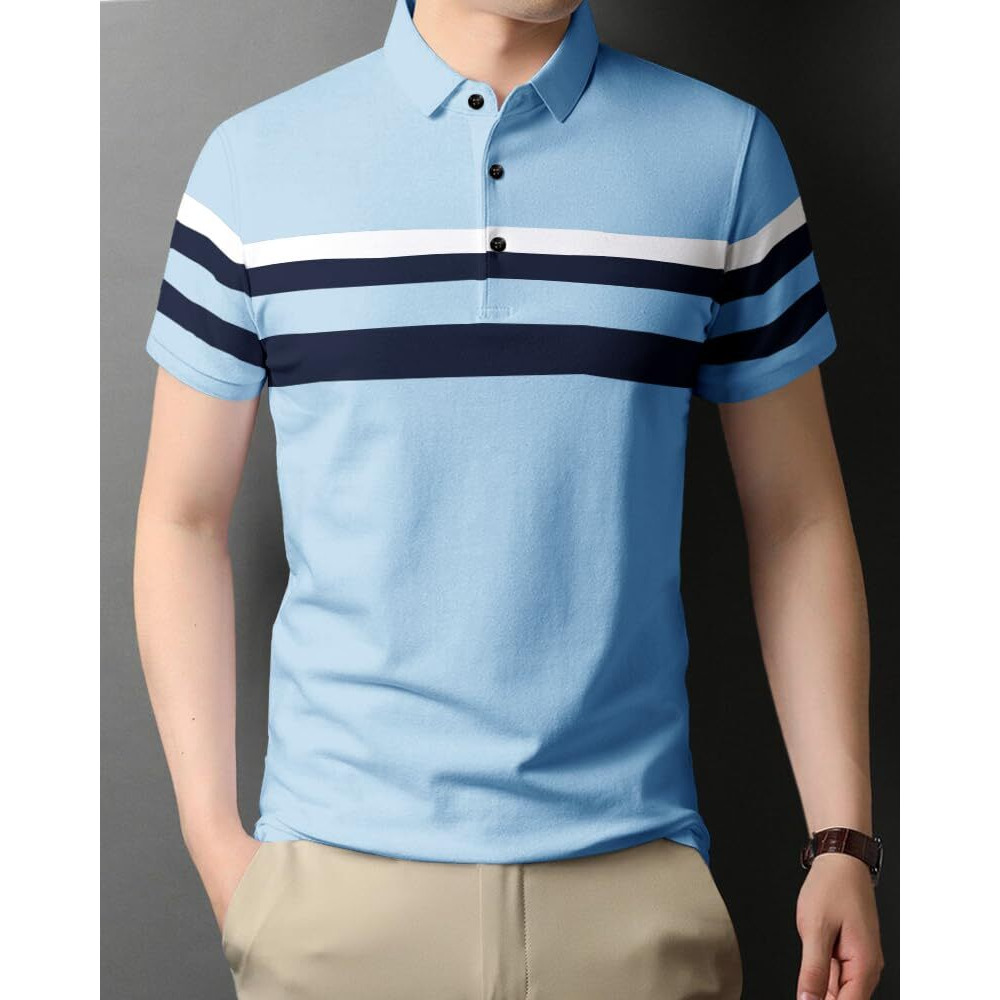 Nobel Monk Men's (Combo Pack Of 2) -Regular Fit Polo T Shirt |Half Sleeves |Collar Tshirts |Casual Tshirt