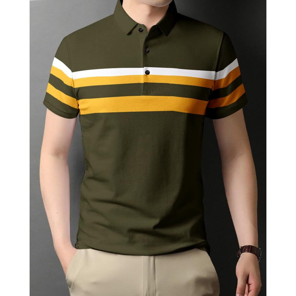 Nobel Monk Men's (Combo Pack Of 2) -Regular Fit Polo T Shirt |Half Sleeves |Collar Tshirts |Casual Tshirt