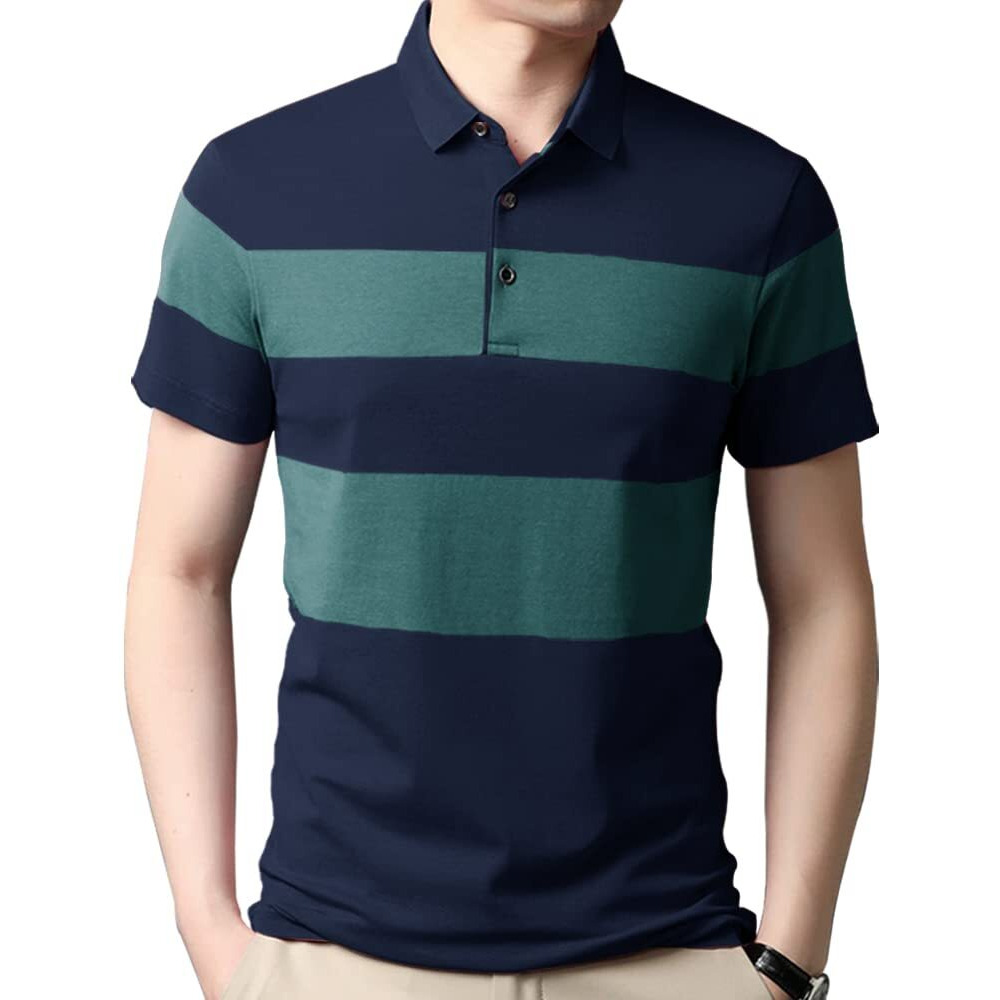 Nobel Monk Men's Regular Fit Polo T Shirt |Half Sleeves |Collar Tshirts |Casual T-Shirt For Men