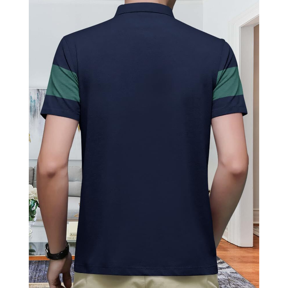 Nobel Monk Men's Regular Fit Polo T Shirt |Half Sleeves |Collar Tshirts |Casual T-Shirt For Men