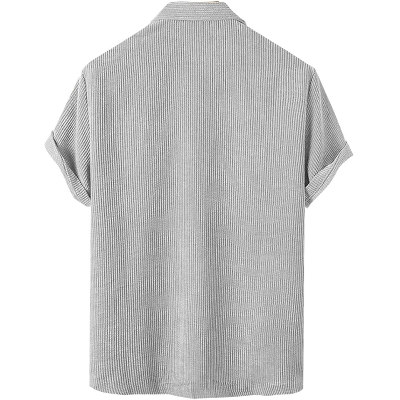 Nobel Monk Men's Solid Casual Shirt |Half Sleeve | Regular Fit |Stylish Shirt For Men