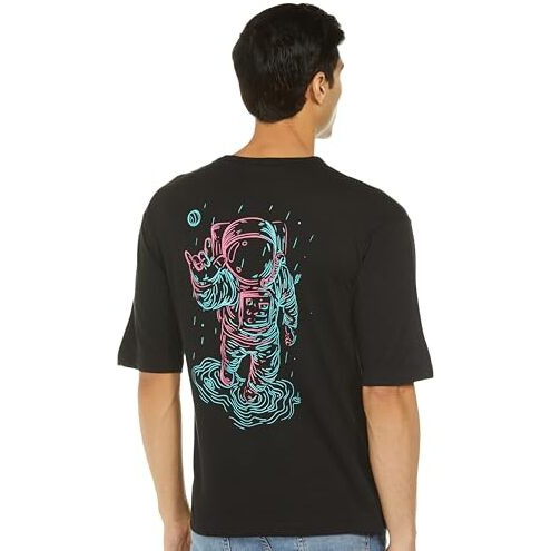 Noble Monk Loose Fit Round Neck T-Shirt For Men