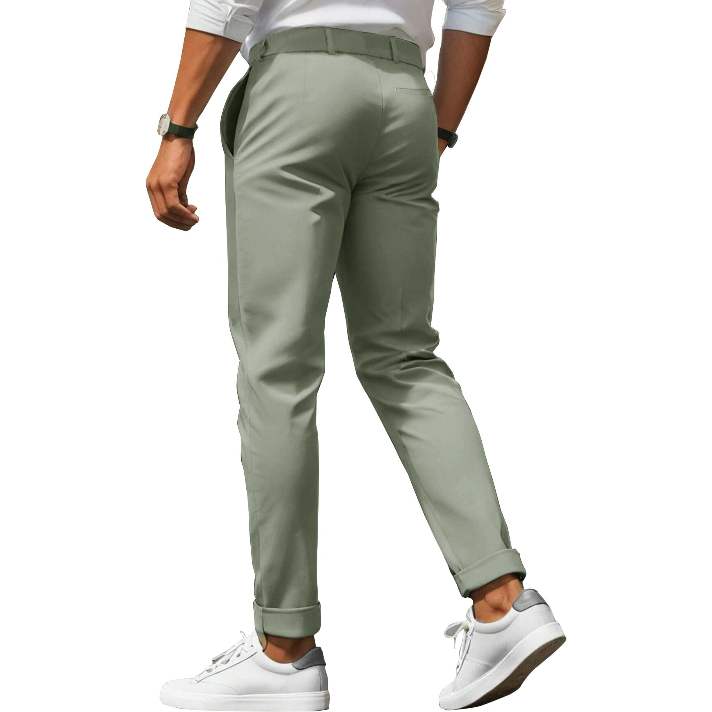 Noble Monk Formal Pants For Men | Stylish Regular Fit Men's Wear Trousers For Office Or Party | Solid Formal Regular Fit Trouser For Men's