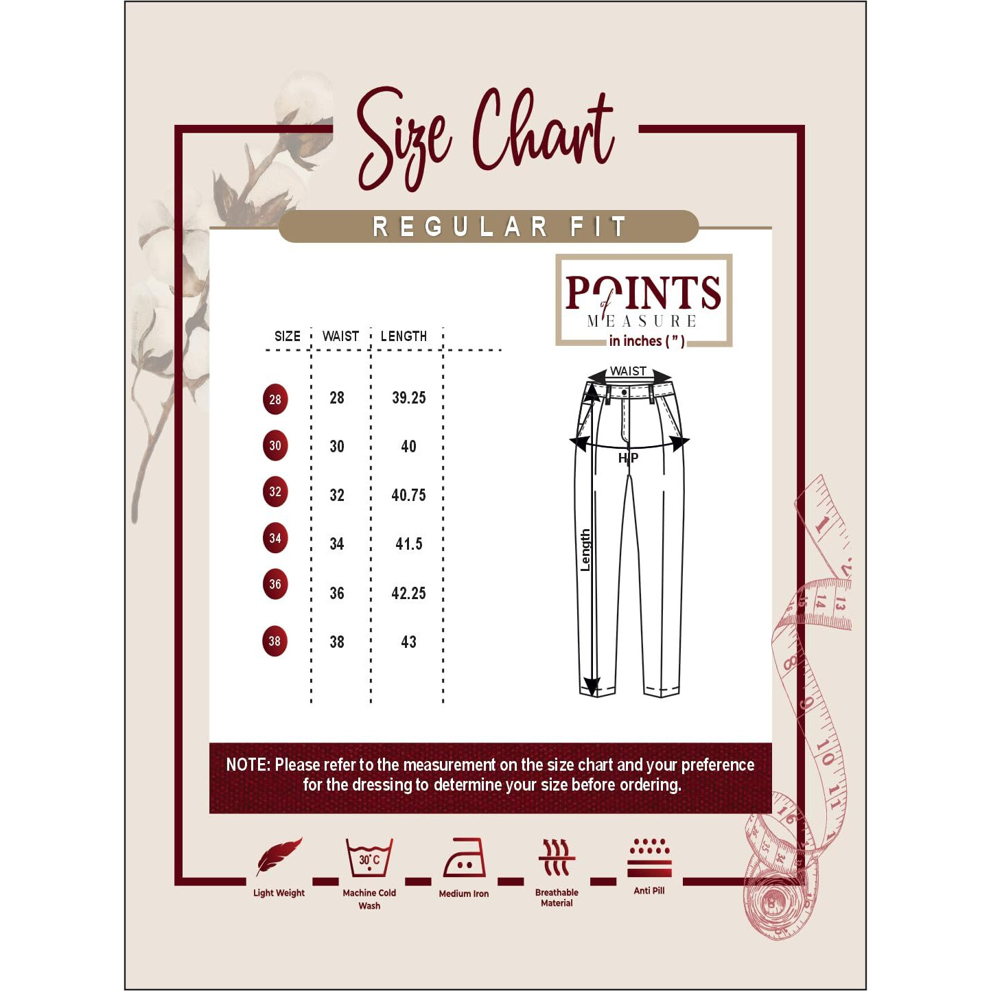 Noble Monk Formal Pants For Men | Stylish Regular Fit Men's Wear Trousers For Office Or Party | Solid Formal Regular Fit Trouser For Men's