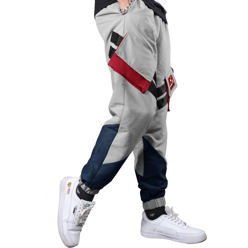 Noble Monk Track Pant For Men | Stylish Track Pants | Cargo Pockets |Baggy Fit Jogger's For Men